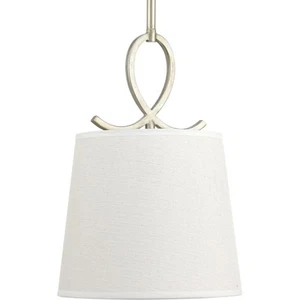 Progress Lighting P500080 Silver Savor Single Light 10"W Pendant - Picture 1 of 3