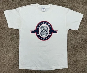 90s Rare Okinawa Japan T-Shirt Men Size Medium Destination Vintage Made In USA - Picture 1 of 11