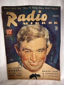 Radio Mirror March 1935 Will Rogers - Picture 1 of 10