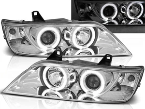 faros para BMW Z3 1996 1997 1998-2002 cupé Roadster ojos de ángel cromo LHD - Imagen 1 de 1