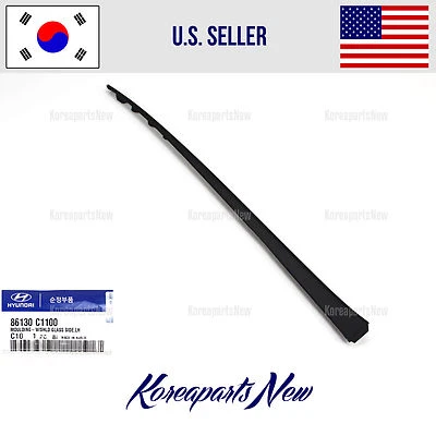 Parabrisas Pilar Lado Izquierdo Moldura Driver 86130C1100 Hyundai Sonata 2015-2019 Foto 1 de 4