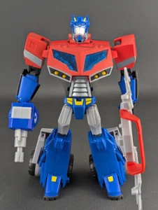 Transformers Animated Optimus Prime complete Hasbro Voyager Class - Picture 1 of 5