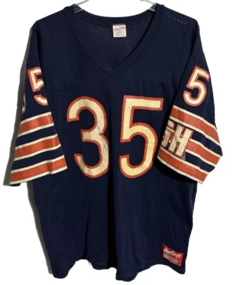 Camiseta deportiva vintage de los 80 Rawlings talla XL GSH Chicago Bears #35 Neal Anderson EE. UU. Foto 1 de 4