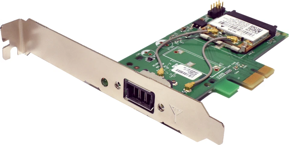 Dell Broadcom 08R83P BCM943228HM4L PCIe x1 Wireless Adapter Card FP - Bild 1 von 4