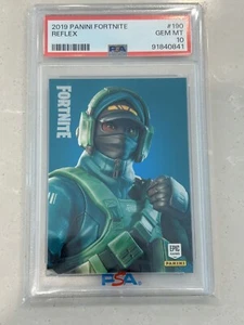 2019 Panini Fortnite Reflex Series 1 USA Print PSA 10 - Bild 1 von 2
