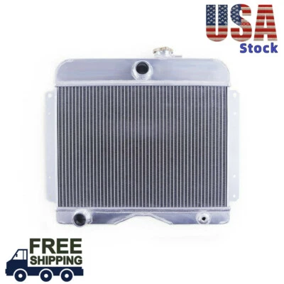 New 3Row Aluminum Radiator For 1946-64 Jeep Truck Willys/CJ3 CJ5 CJ6 DJ3 CC4964 — 第 1/4 张图片