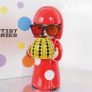 Yayoi Kusama Popcorn Pumpkin Art Sculpture Figure Dol Toy - Picture 1 of 6