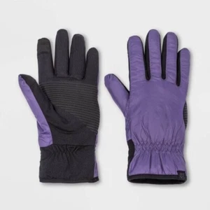 NEW! Women's Polyshell Winter Tech Gloves, Purple - All in Motion - Large/XL - Picture 1 of 12