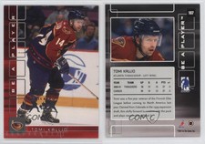 2001-02 ITG Be A Player Memorabilia Ruby Fall Expo /10 Tomi Kallio #107