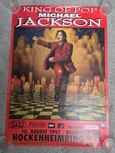 Michael Jackson History Tour Poster 1997 - Bild 1 von 6
