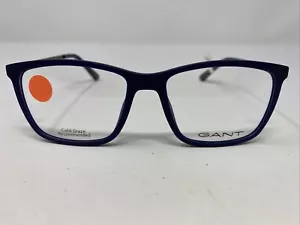 Gant GA3173 091 53-16-140 Navy/Silver Full Rim Plastic Eyeglasses Frame A347 - Picture 1 of 8