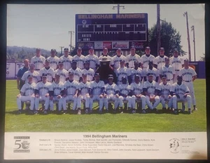 1994 BELLINGHAM MARINERS 11X8.5 TEAM PHOTO BUHNER IPPOLITO SERRANO DELEON 04663 - Picture 1 of 2