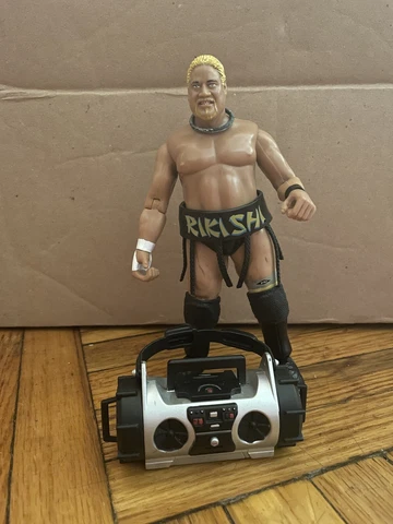 WWE Jakks Signature Jams Rikishi Figure w Working Boombox From 3 Pack Wrestling Cover