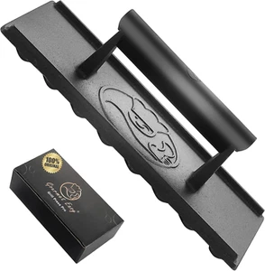 1.26Kg Cast Iron Grill Press Heavy Duty Smash Burger Press for Griddle Heat - Picture 1 of 12