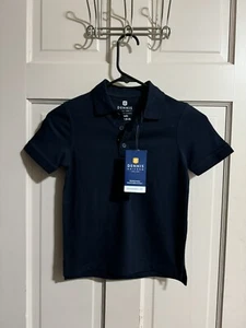 Dennis Uniform Navy Blue Short Sleeve Jersey Polo NWT Size Youth XS - Picture 1 of 6