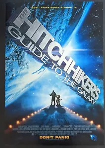 La guida dell'autostoppista alla galassia (2005) locandina film 27x40 originale arrotolata - Foto 1 di 18