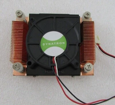 Dynatron DB126015BH Top Motor CPU Fan w/ Heatsink LGA1366/1356 12V 0.43A 3-Wire - Image 1 of 4