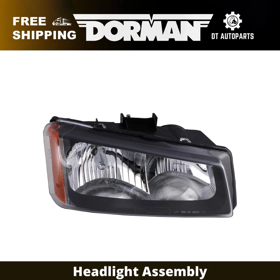 Conjunto de faros derecho para Chevrolet Silverado 1500 HD 2007 Classic Dorman Foto 1 de 4