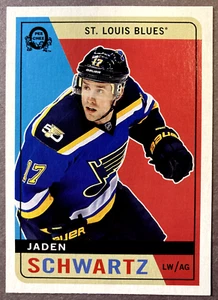 2017-18 O-Pee-Chee Retro Parallel #161 Jaden Schwartz St. Louis Blues - Picture 1 of 1