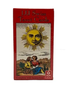 1JJ Swiss Tarot Brand New Rare OOP Collectors Mint Condition Made in Belgium - Picture 1 of 3