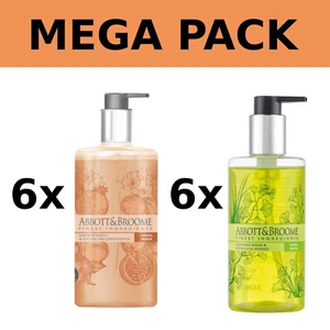 12x 300ml Abbott & Broome Vegane Handseife Flüssigseife 6x Tigergras 6x Pfirsich - Bild 1 von 3