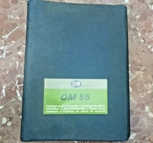 CATALOGO PARTI MECCANICHE - AUTOCARRO OM 55 - ANNO DI STAMPA 1975 - Foto 1 di 4