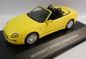 Ixo 1/43 Scale MOC029 MASERATI SPYDER CAMBIOCORSA YELLOW - Picture 1 of 4