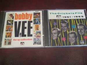 BOBBY VEE + CRICKETS EP & FILE COLLECTION RARE OUT OF PRINT SEE FOR MILES CD SET - Picture 1 of 1