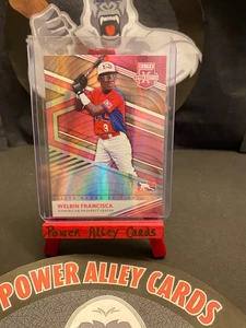 2020 Elite Extra Edition Welbin Franisca Pink/Black No.185 Dominican Republic - Picture 1 of 2