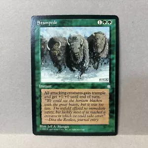 Magic The Gathering Stampede Ice Age Regular - Picture 1 of 2