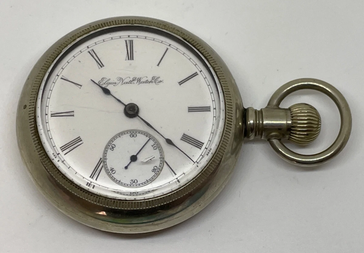 Elgin Full Hunter Pocket Watch Pocket Watches with Vintage 7