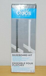 QDOS Universal Baseboard Kit for ALL Baby Gates, White Professional Grade Safety