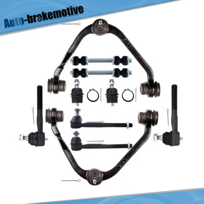 10x Brazos de control delanteros Extremos de varilla de amarre Rétulas para Ford Expedition 1997-2001 02 Foto 1 de 4