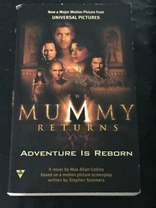 THE MUMMY RETURNS by Max Allan Collins (Paperback 2001) NOVELIZATION - Picture 1 of 3