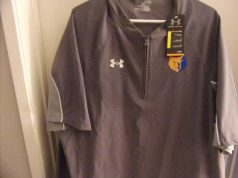 NWT UCLA Bruins 1/4 ZipShort Sleeve Baseball/Football Jacket XL Cover