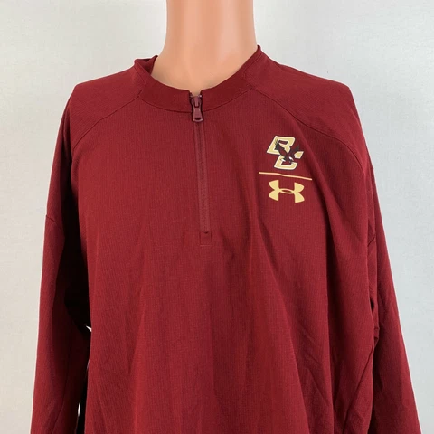Under Armour Boston College Eagles Football Sideline Raglan Jacket ACC Patch XL Cover