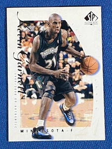 2000 Upper Deck SP Authentic Kevin Garnett Sample Basketball Card Timberwolves - Picture 1 of 2