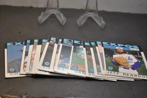 1986 O-Pee-Chee montreal expos baseball lot +- 18 cards stars  mlb hubie brooks - Picture 1 of 13