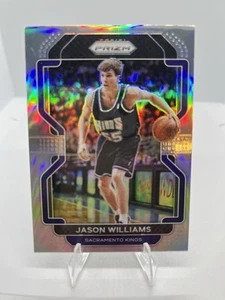 2021-22 Panini Prizm Jason Williams Silver Wave Prizm Sacramento Kings #266 - Foto 1 di 2