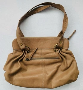 David Lawrence Buttery Soft Brown Spacious Handbag Shoulder Bag - Picture 1 of 16