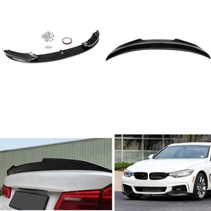 Für 2014-2020 BMW F32 F33 4er Frontstoßstange Spoiler Lippe+Hecksplitter Flügel - Bild 1 von 6