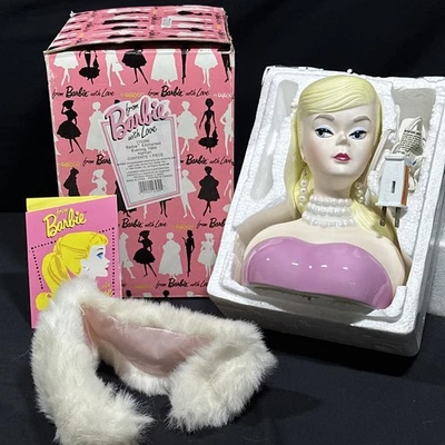 芭比 ENESCO 来自 Barbie with Love 115266 魔法之夜 1960 夜灯 全新 — 第 1/4 张图片