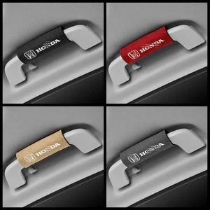 4X suitable For Honda Car Roof Handle Armrest Protective Accessories black/red - Bild 1 von 13