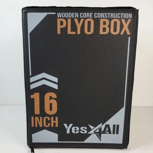 Yes4All 3-in-1 Soft Plyo Box Holzkern schonend - 16/14/12 Zoll - Bild 1 von 3