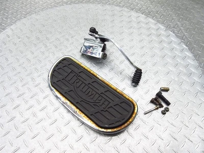 Triumph Bonneville America 2002 02-08 juego trasero derecho tabla reposapiés pedal Foto 1 de 4