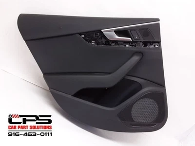 Tapa superior de puerta trasera negra OEM lado del conductor Soul B9 17-23 Audi A4 S4 LH Foto 1 de 4