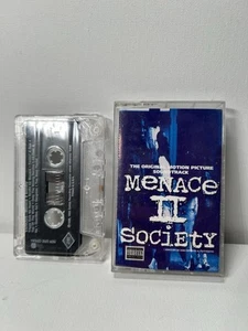 Menace II Society The Original Movie Soundtrack Cassette Tape 1993 Complete - Picture 1 of 6