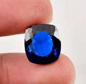 Makelloser 16 x 10 mm natürlicher blauer Tansanit loser Edelstein (GIT-zertifiziert) - Bild 1 von 6