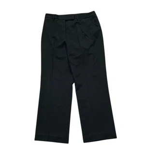 Pantalón Brooks Brothers Negro Lana Pantalones Mujer Talla 10 Carrera Clásico - Imagen 1 de 12