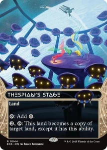 MTG Thespian's Stage (0044) (Borderless) Edge of Eternities - Picture 1 of 1